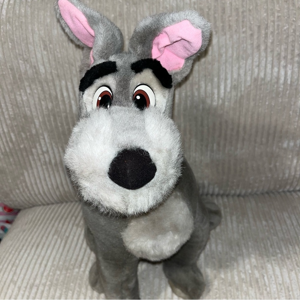Tramp Plush from Lady and the Tramp 17" Disneyland Walt Disney World vintage - Picture 2 of 6